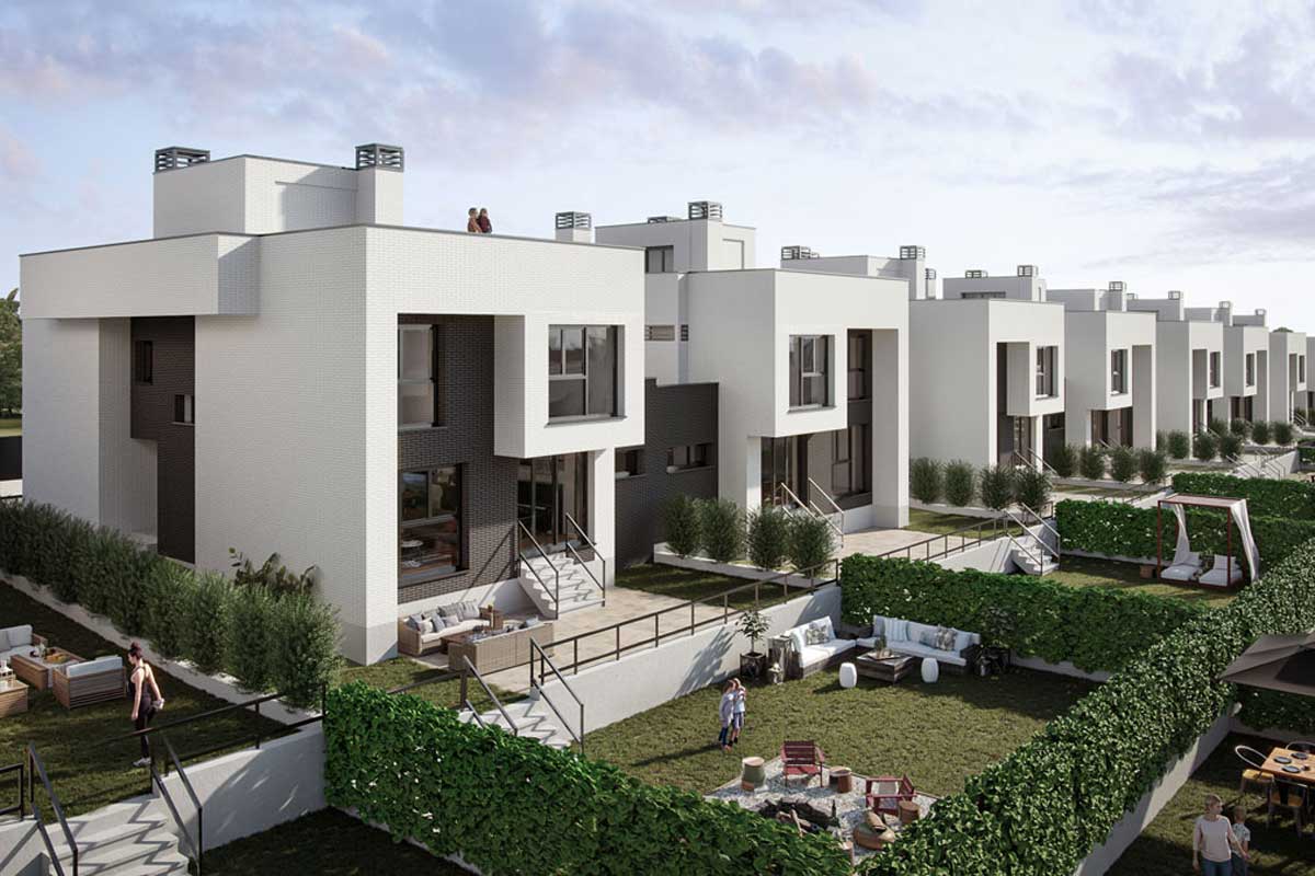 Viviendas unifamiliares en Monte de la Villa